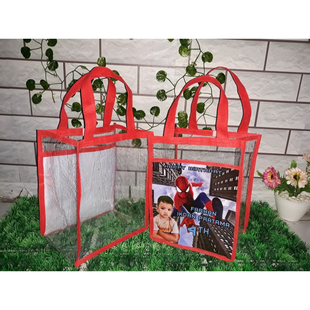 

TAS KANTONG MIKA / TAS SOUVENIR ULANG TAHUN ANAK / GOODIEBAG ULTAH / HAMPERS