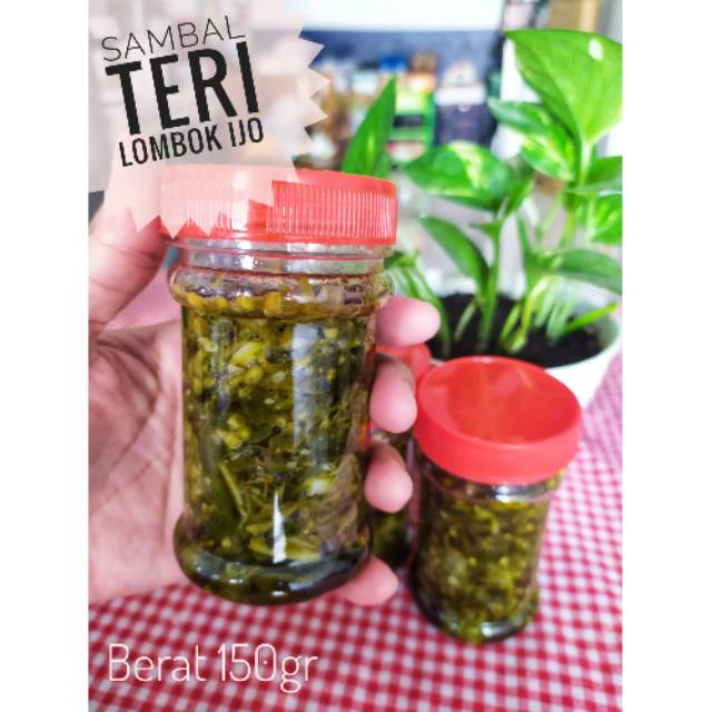 

Sambal Teri Lombok Ijo