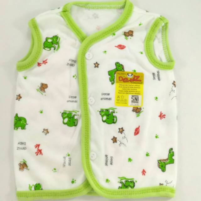 PER 3PCS Baju bayi kutung katun SNI newborn