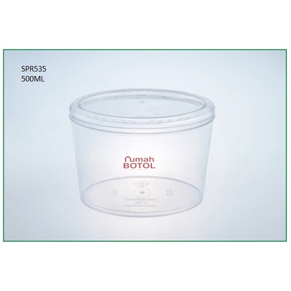 TOPLES PANEN RAYA SPR535 TOPLES KUE KERING LEBARAN 500ML TOPLES PLASTIK EXCLUSIVE HARGA 1 LUSIN (12B