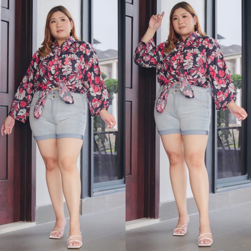 Short Pants BigSize High Waist 0612