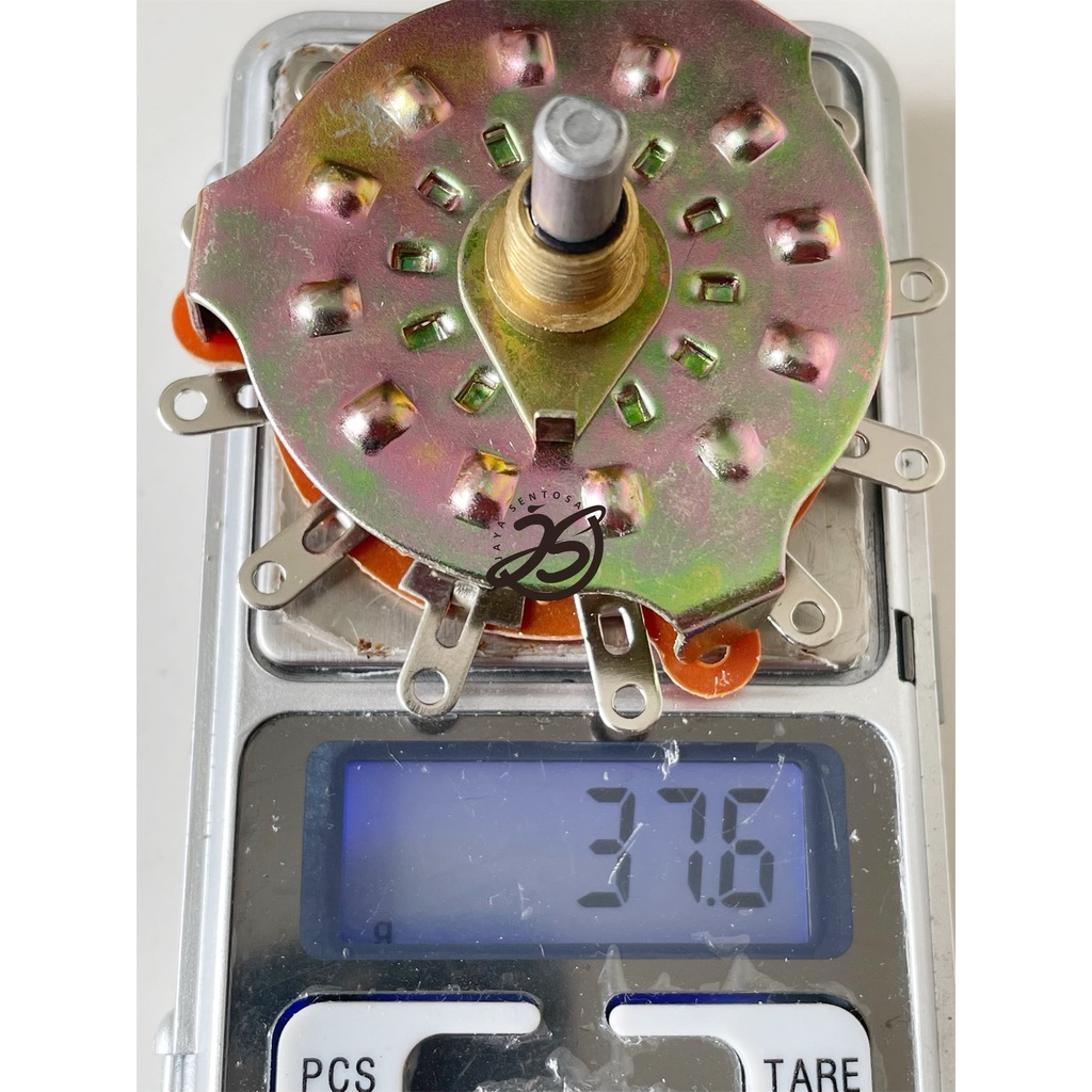 ROTARY SWITCH 10A ROTARY10 AMPERE SAKLAR PUTAR POTENTIO PUTAR