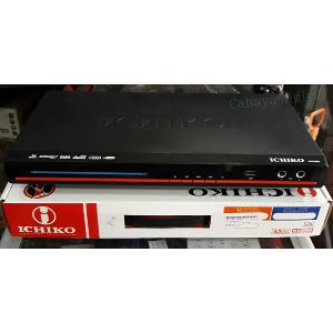 DVD Player Ichiko DV VR860 DVD CD USB MP3 MP4 Baca Kaset Bandel Bagus
