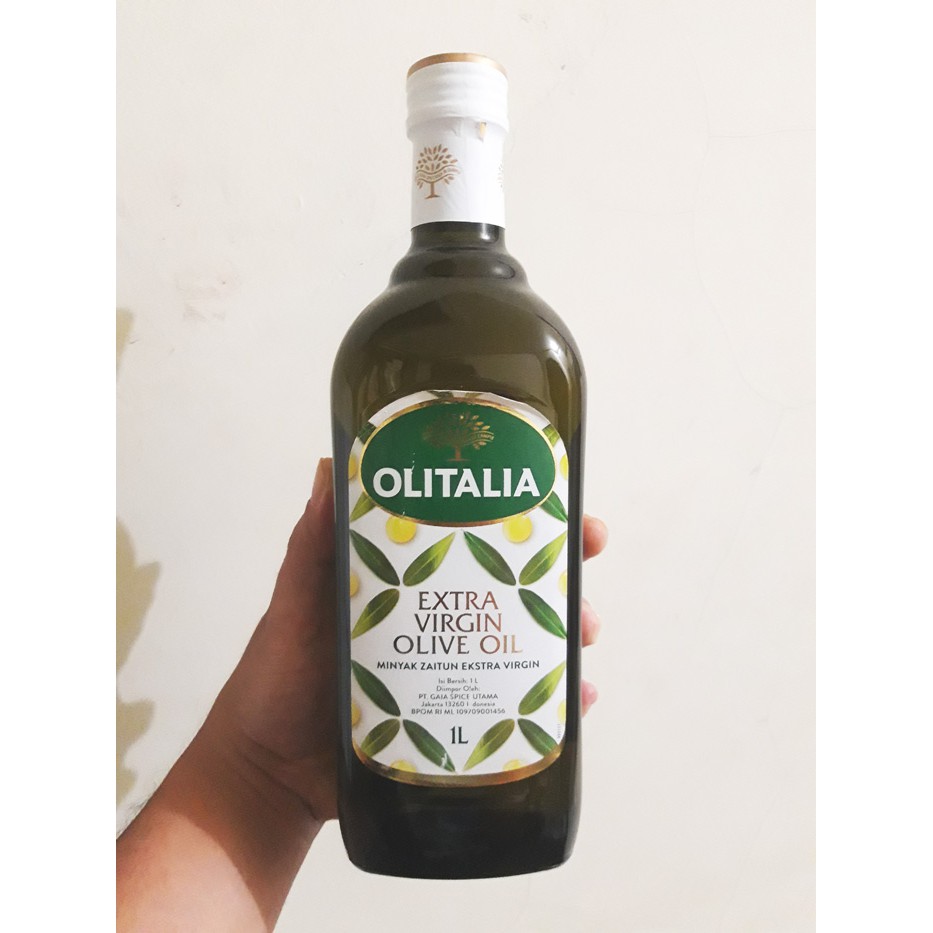 

Olitalia Extra Virgin Olive Oil / Minyak Zaitun / Olive Oil / EVOO (1 Liter)