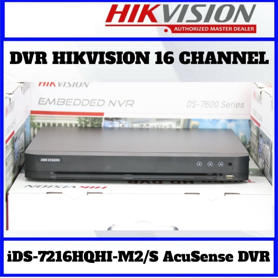 DVR HIKVISION iDS-7216HQHI-M2/S 16CH 2MP TURBO HD-X ACCUSENSE SERIES