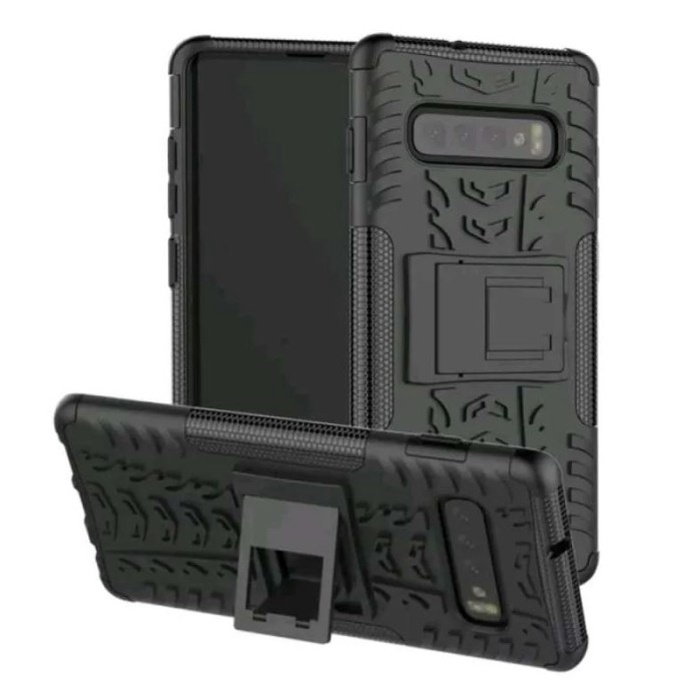 Softcase Rugged Kick Stand Armor Samsung S10 - SC