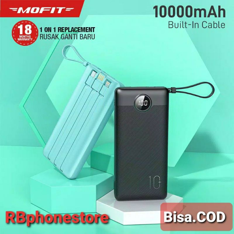 Mofit M19 RealCapacity &amp; Fastcharge 10.000mAh