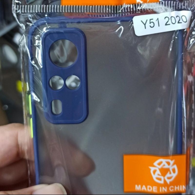 Vivo Y51 Y51A case fuze dove doff matte colour warna
