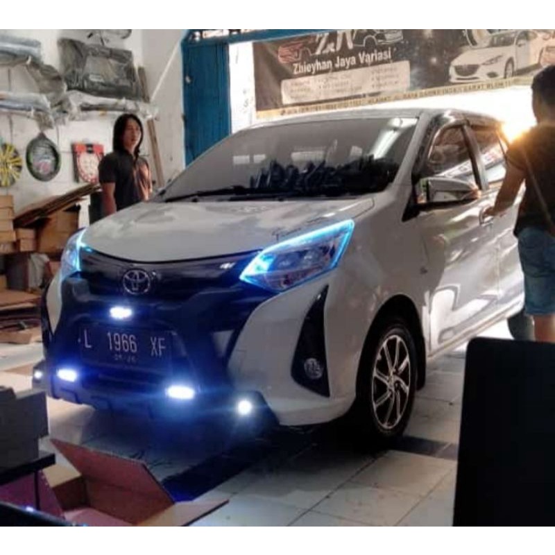 Tanduk depan bemper depan calya sigra TRD sportivo model X