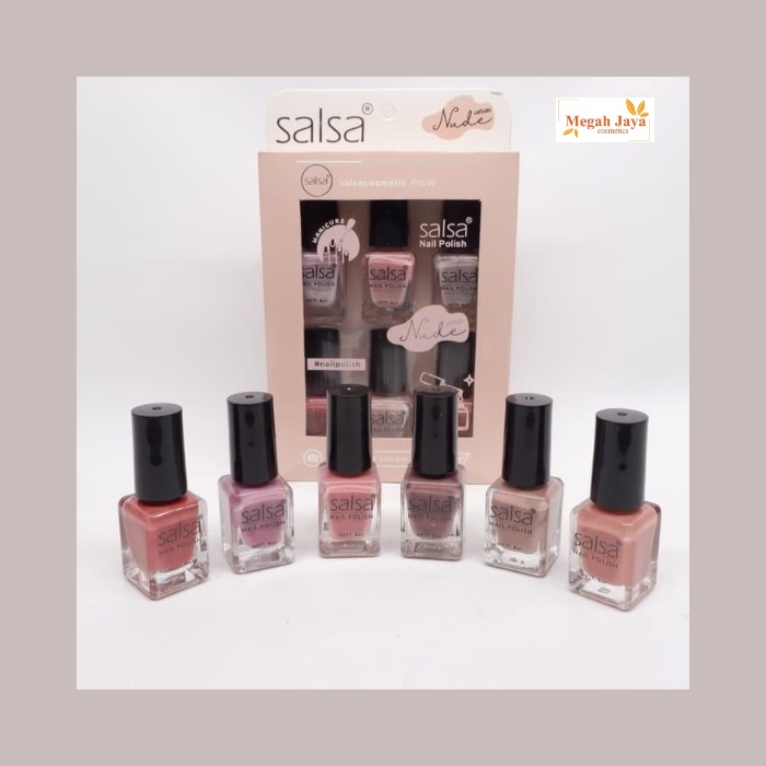 SALSA NAIL POLISH NUDE l GLAM ISI 6@MJ