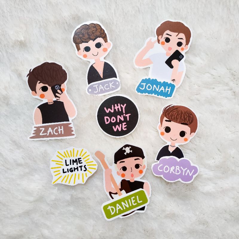 Why Don't We Sticker Pack #1