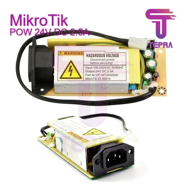 MikroTik POW 24V DC 2.5A