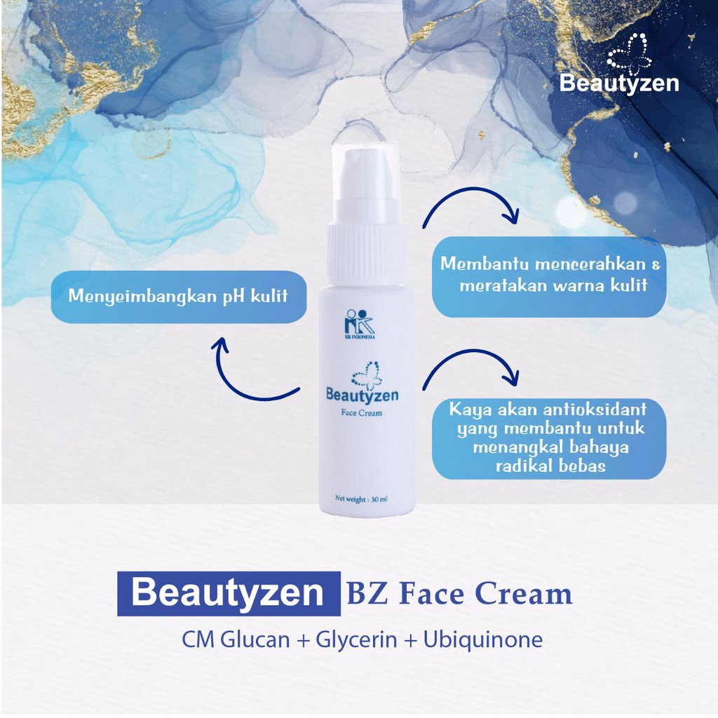 Beautyzen Skincare Series All Varian Soft Cleansing Lotion Gentle Refreshing Toner UV Protector 8 To 8 Energizer Cream Oxy Face Cream Moisturizing Cream Mud Mask Skinrich Serum Original KK Indonesia