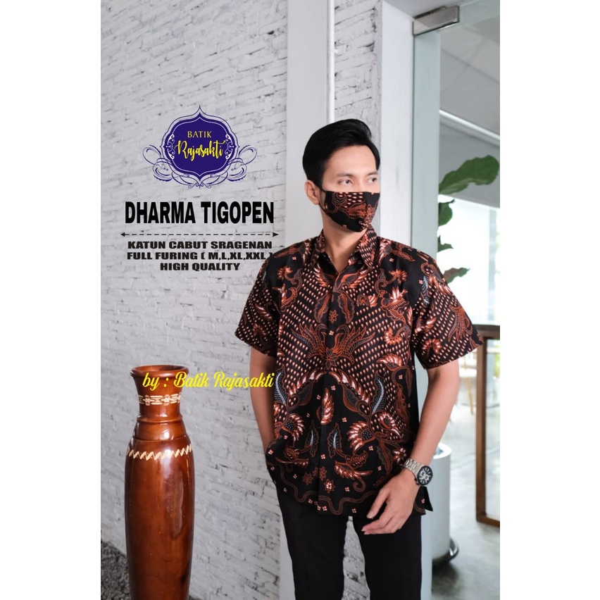 DHARMA TIGO RAJASAKTI KEMEJA BATIK PRIA SOLO PREMIUM LENGAN PENDEK PANJANG LAPIS FURING JIWATRENTEM BAHRAN ALBIRRU MAHESARA WULU KUNING ULAR REDPEN ADHMUKTI RAKABUMING 2 RAINBOW ARYA SALOKA WARMADEWA BIRU 2 UMAR WISTARA PEN BASUDEWA PEN WARMADEWA PEN ABHI