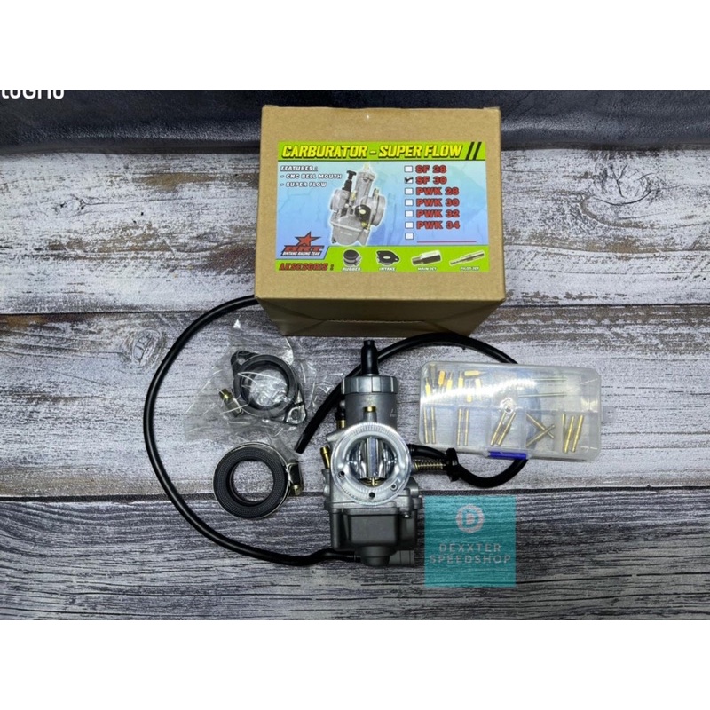 Super Flow Carburator Karbu Karburator BRT SF 28 SF 30 - PWK SF 28 30 32 34-4