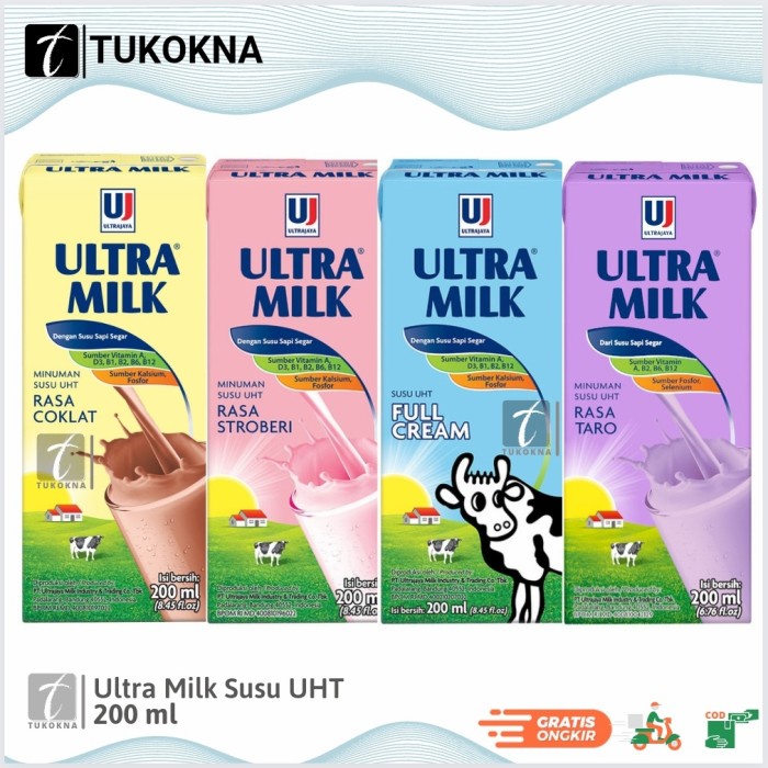 

Ultra Milk Susu UHT 200ml