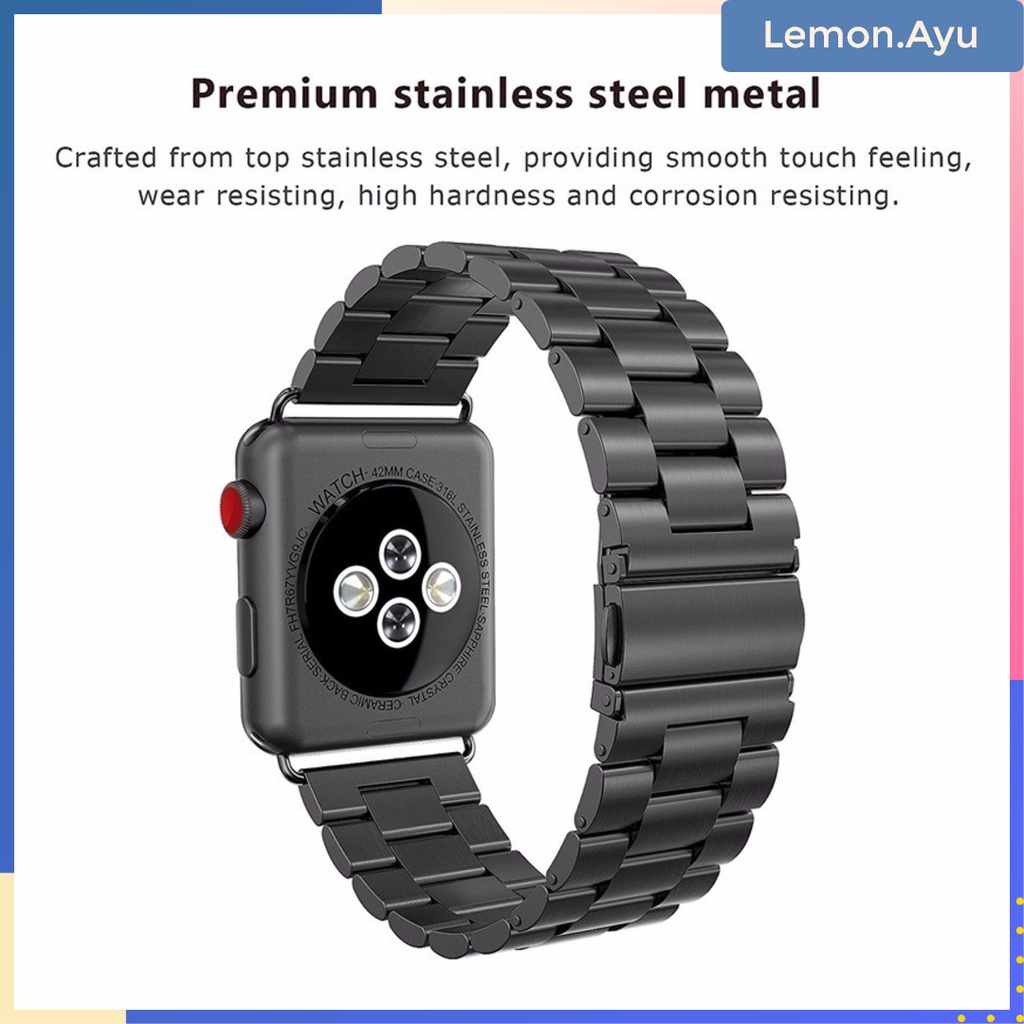 Stainless Steel Strap for iWatch Apple Watch Series 38MM 40MM 41MM 42MM 44MM 45MM