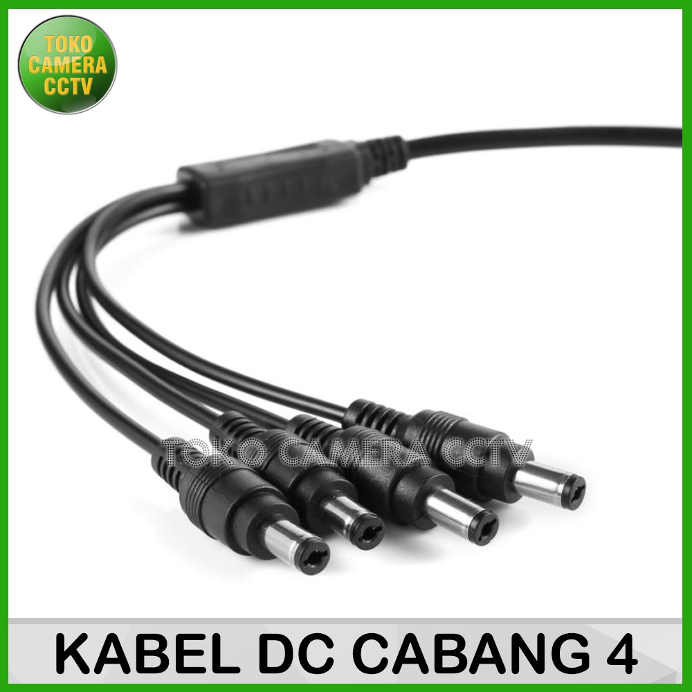 KABEL DC SPLITTER CABANG 4 JACK DC CABANG 4