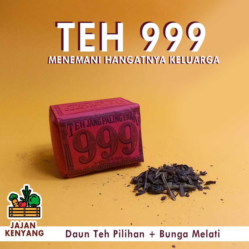 

Teh 999 Sembilan Sembilan Sembilan (40gr)