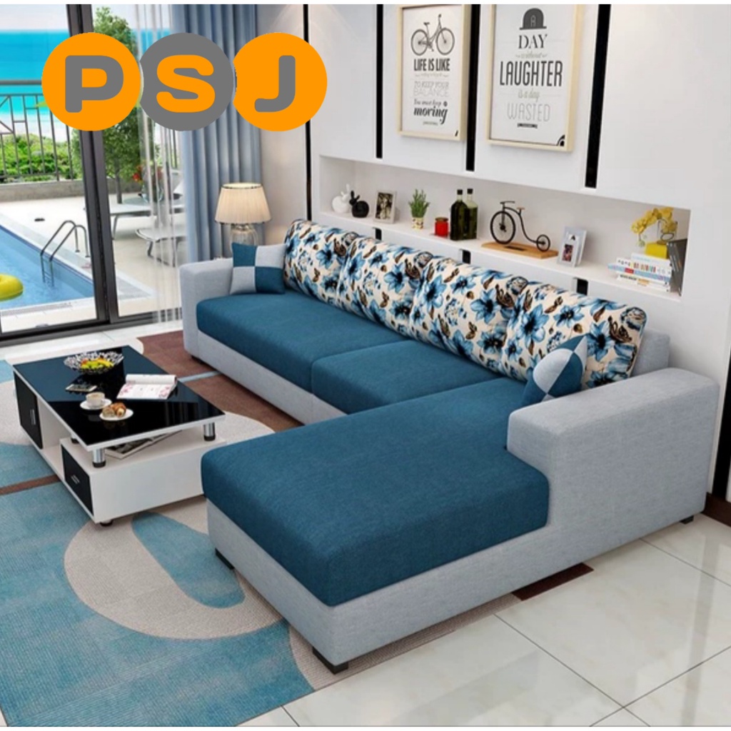 sofa l minimalis / sofa minimalis / sofa modern / sofa keluarga