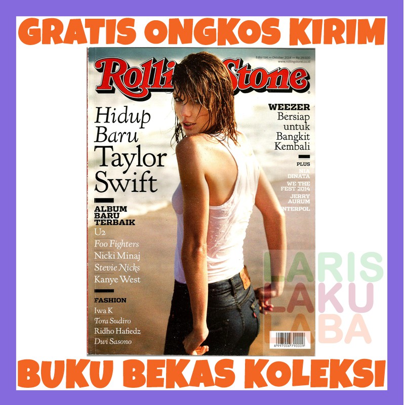 MAJALAH ROLLING STONE INDONESIA NOMOR 114 EDISI 114 BEKAS KOLEKSI