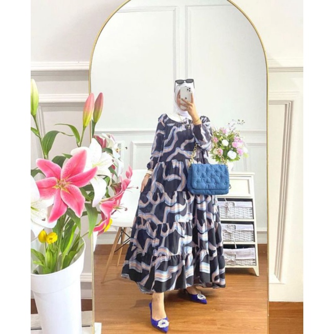 GAMIS RAYA 2023 ETHNIC GAMIS VANESSA GAMIS