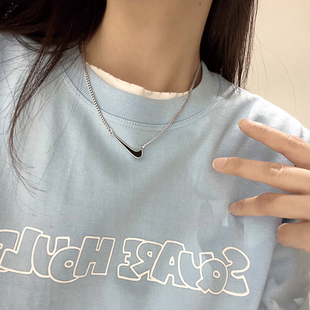 Kalung Rantai Klavikula Gaya Hip Hop Korea