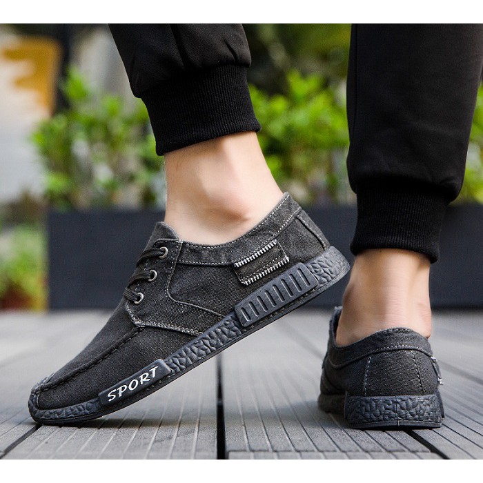 BISA COD!! Sepatu Canvas Casual Shoes / Sepatu Pria Kekinian 112914