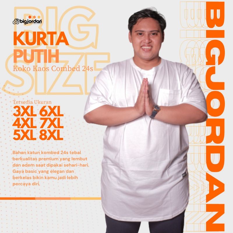 baju Koko pria jumbo XXXL baju muslim pria bigsize Koko jumbo baju Koko bigsize Koko kurta bigsize b