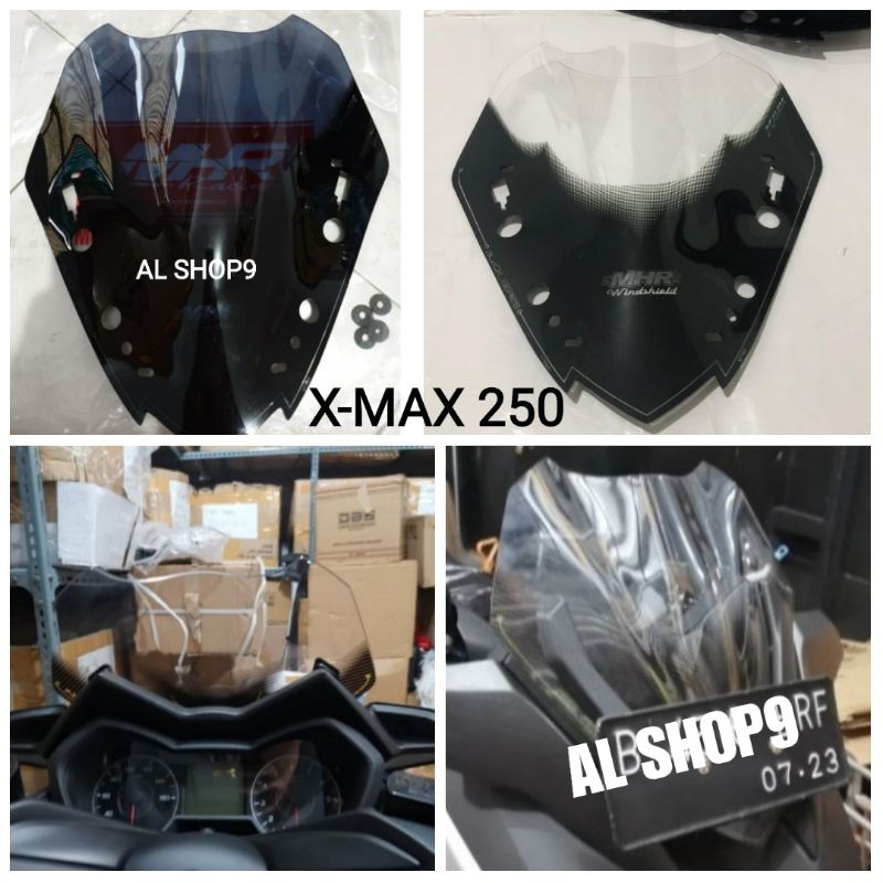 WINDSHIELD / WINSIL YAMAHA XMAX 250 VISOR TWOTONE CARBON MHR XMAX 250