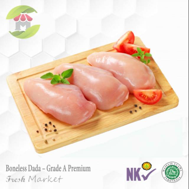 Boneless dada ayam fillet 1kg | Shopee Indonesia