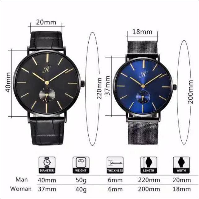 Jam Tangan Wanita Jims Honey Couple Watch Bunga.Shopping.Mall
