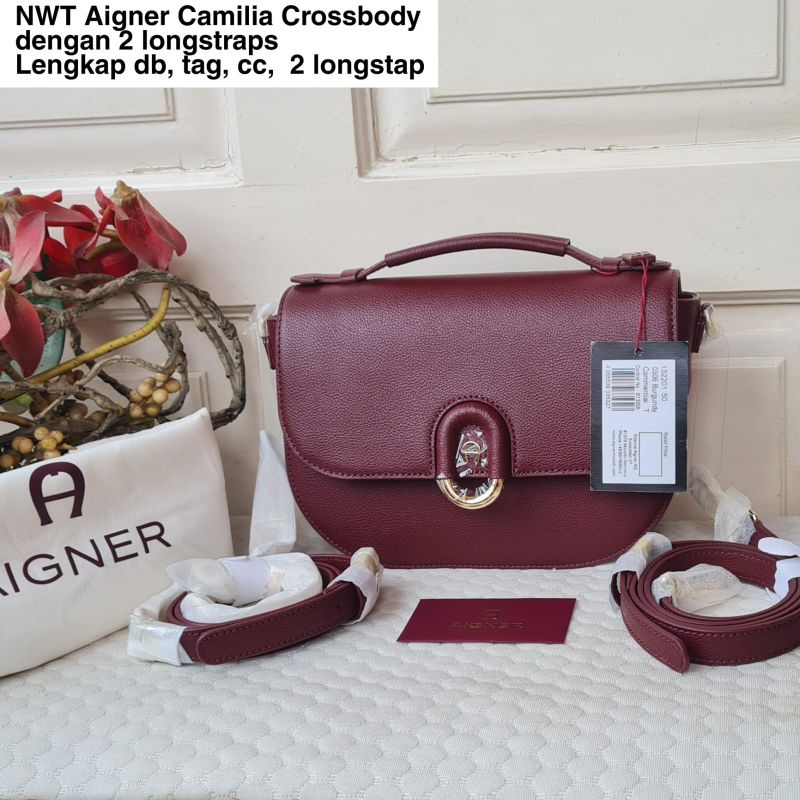 NWT Aigner Camilia Crossbody
