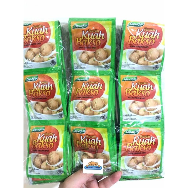 Dapur Kita Kuah Bakso sachet bumbu kaldu sapi halal