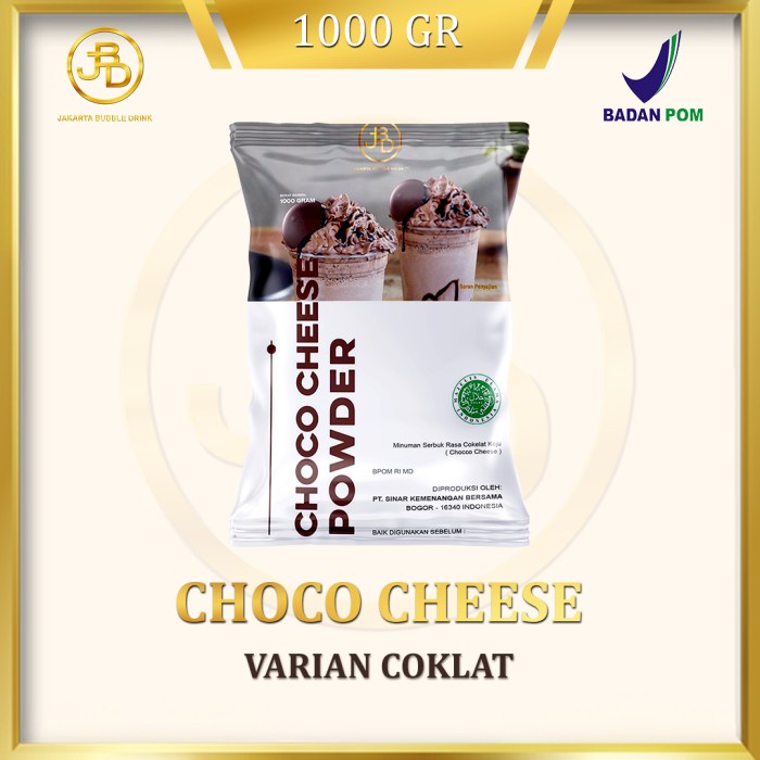 

DISKON - (BISA COD) Bubuk Minuman Premium Choco Cheese 1Kg || Jakarta Bubble Drink