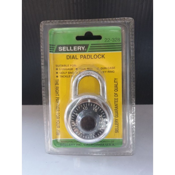 Gembok nomer sellery