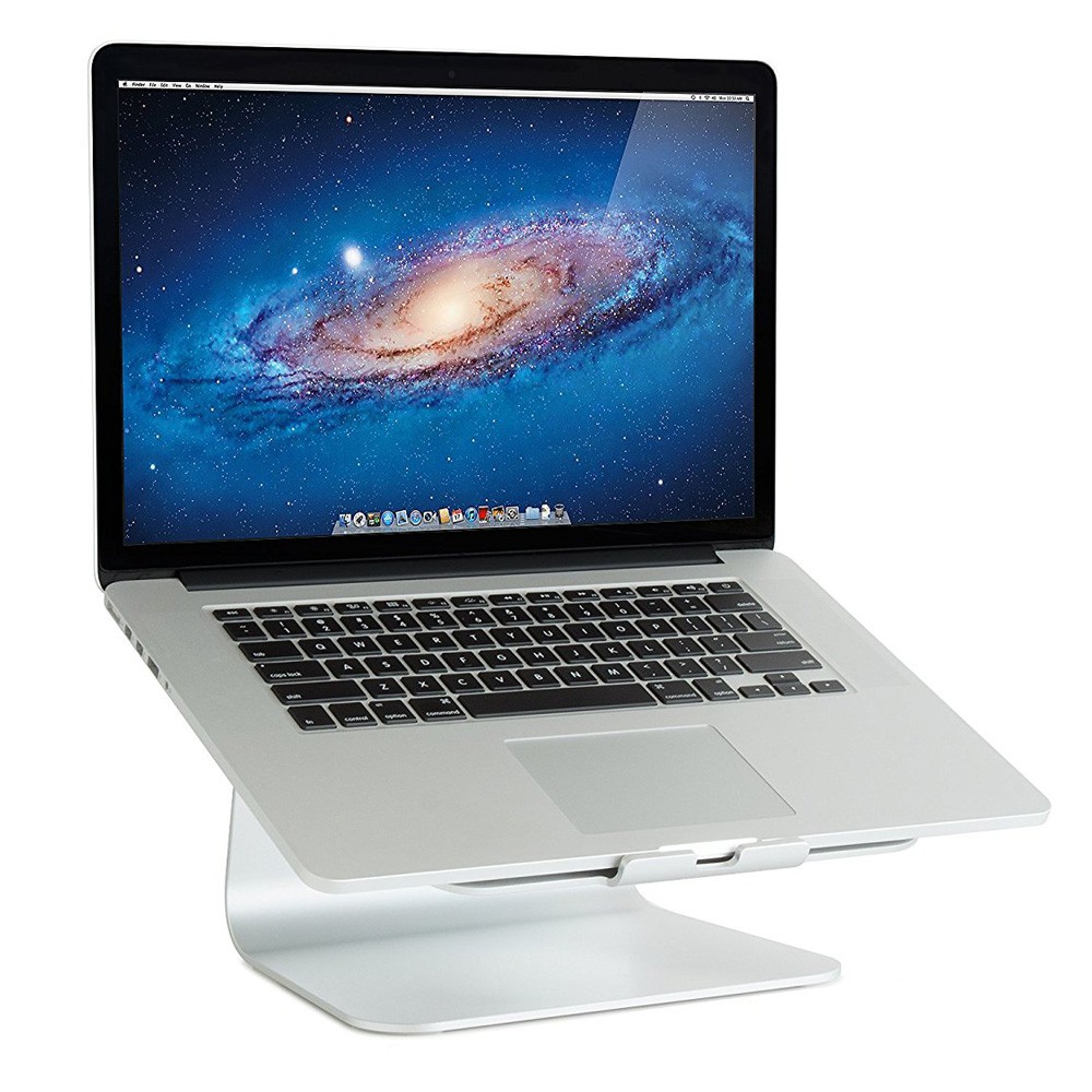 Ergonomic Stand Holder Laptop - Silver