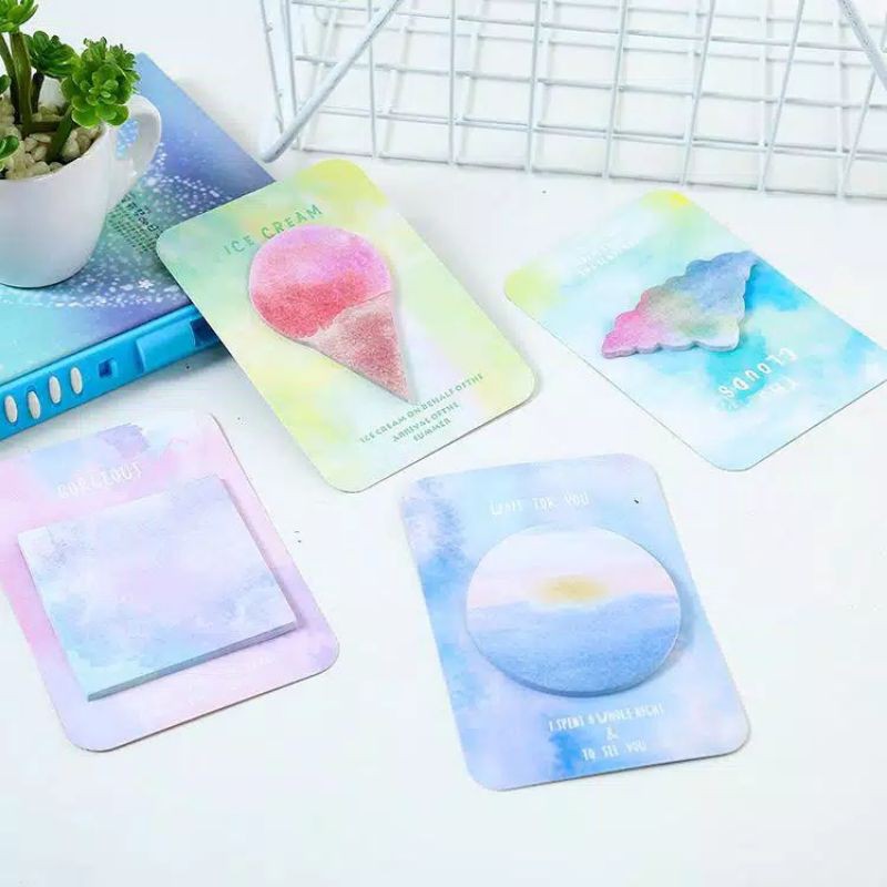 

STICKY NOTE PASTEL GEOMETRY- STICKY NOTE PASTEL -MEMO KARAKTER GEOMETRY