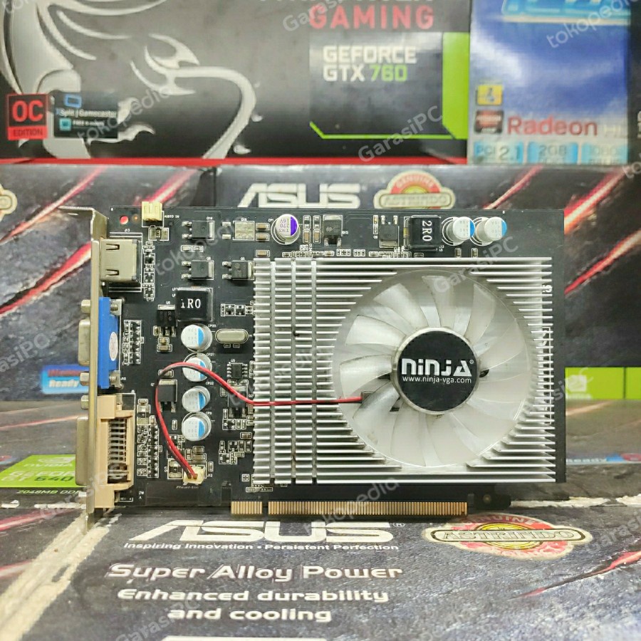 VGA Card Nvidia GeForce GT 630 FAKE 2Gb 128Bit DDr3 PCI-e