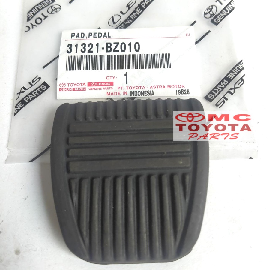 Karet Injakan Pedal Kopling / Rem Avanza Xenia Rush Terios 31321-BZ010