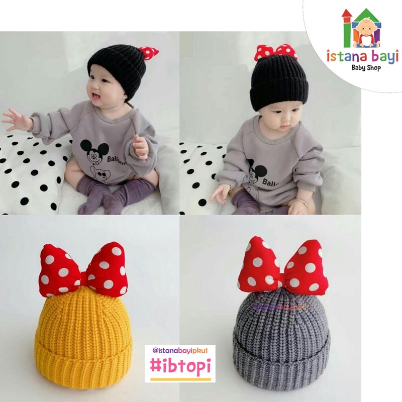 Catellove Kupluk Bayi / Kupluk bayi/ Kupluk Anak - topi anak