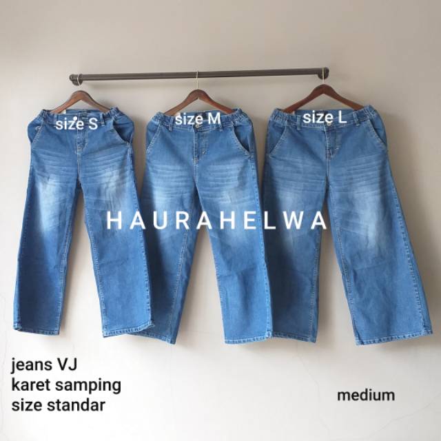 KULOT JEANS VJ ORIGINAL #basic standar