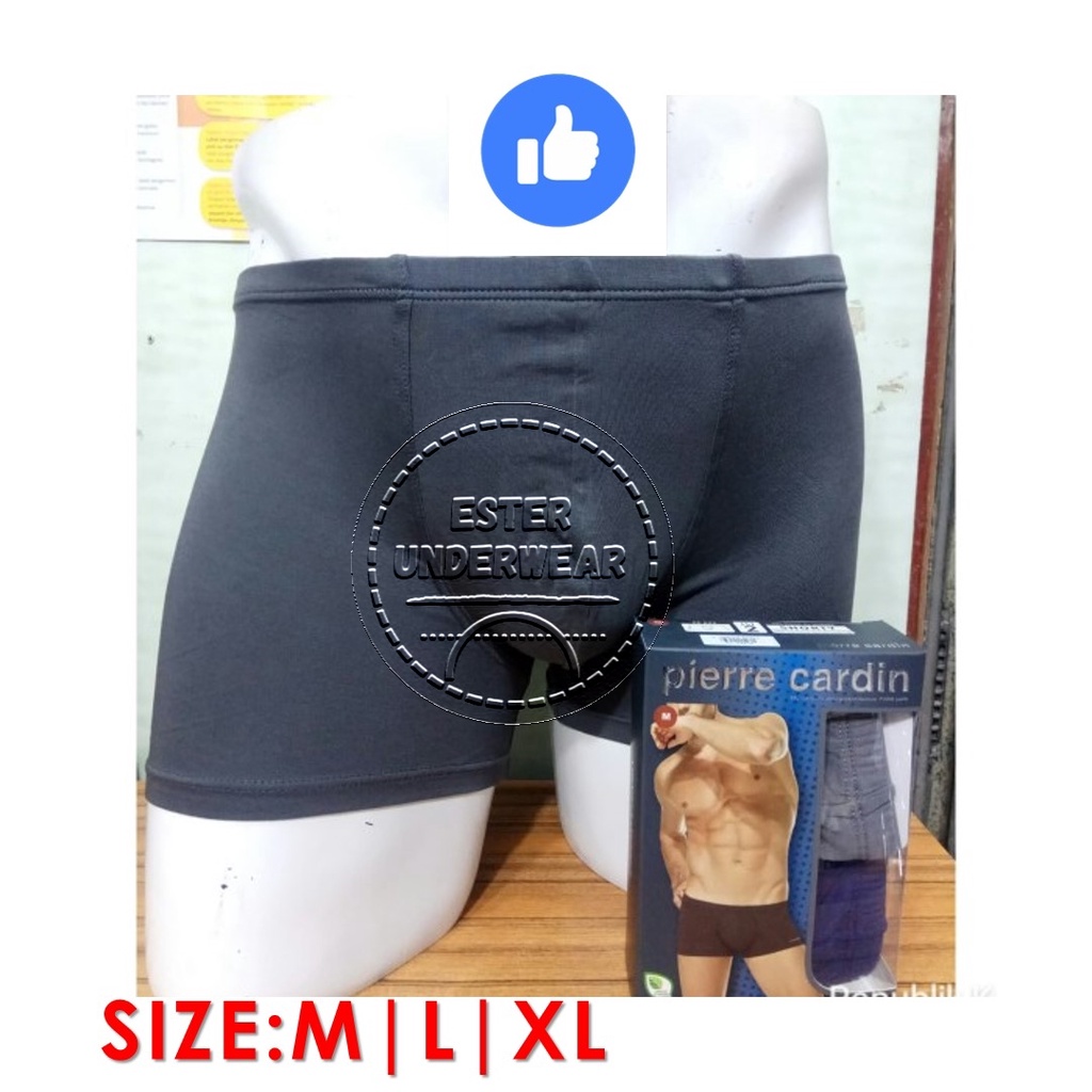 Celana Boxer Pria PIERRE CARDIN Import PC-623 ISI 2 PCS