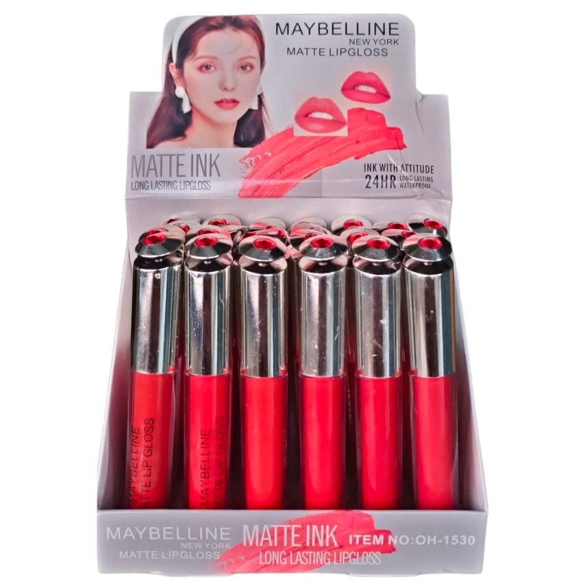 [12PCS]] LIPCREAM MATTE MAYBELLINE SILVER 1530