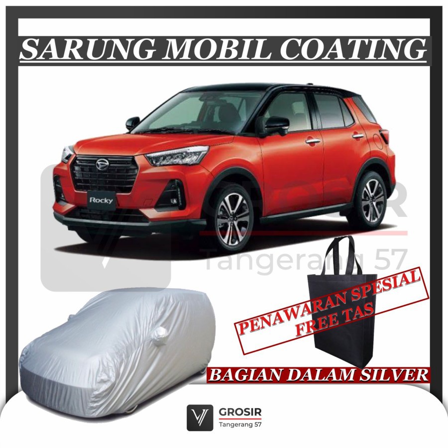 SARUNG MOBIL DAIHATSU ROCKY COATING BODY COVER DAIHATSU ROCKY