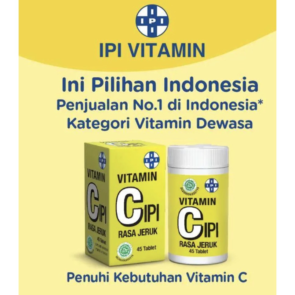 Vitamin C IPI isi 45 tablet