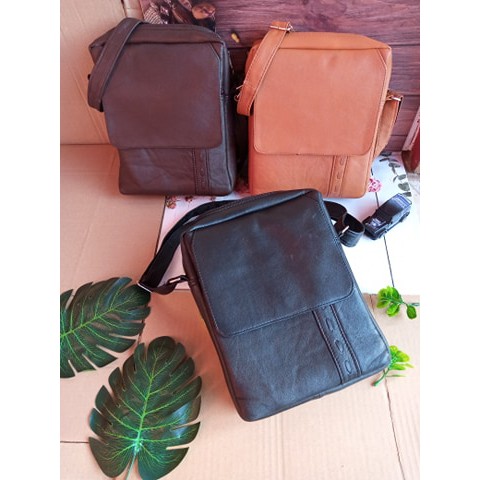 Tas Selempang Pria Tas kulit Domba Tas gaul Tas Pria