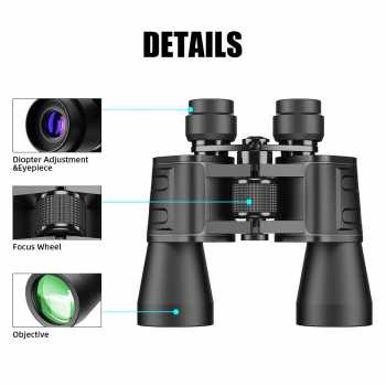 Teropong Berburu Binoculars Compact Zoom 7x50 12x42 - APEXEL