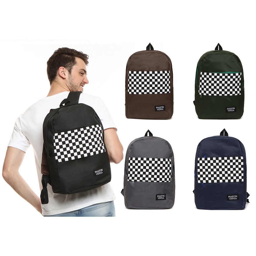 RANSEL PRIA DEWASA KEREN TERMURAH P0C8  PREMIUM BESAR TRANDY KECIL TAS PUNGGUNG PRIA EXCLUSIVE COD B