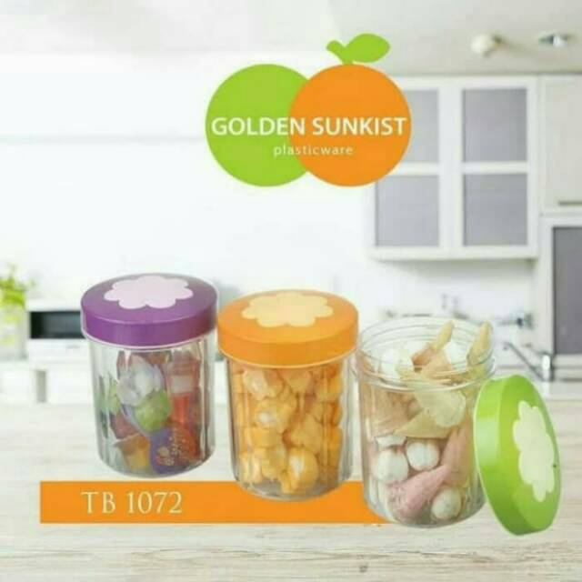 Toples Bulat untuk Snack Golden Sunkist (TB 1072)
